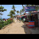 Souvenirshops oberhalb des Cliffs